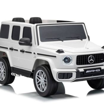 Mercedes G63 Amg Dječji Automobil Na Akumulator Bijeli 9