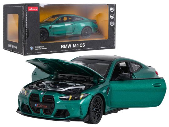 Metalni Autić Bmw M4 Cs 1:24 Zeleni 1
