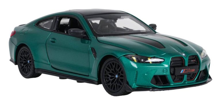Metalni Autić Bmw M4 Cs 1:24 Zeleni 2