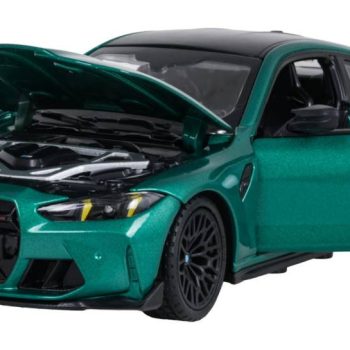 Metalni Autić Bmw M4 Cs 1:24 Zeleni 3