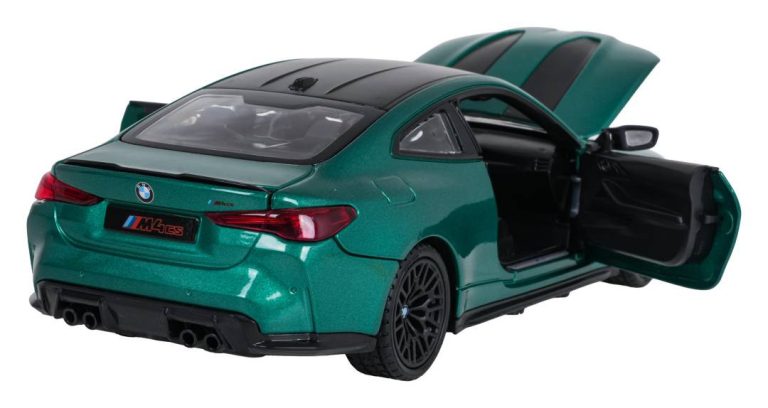 Metalni Autić Bmw M4 Cs 1:24 Zeleni 5