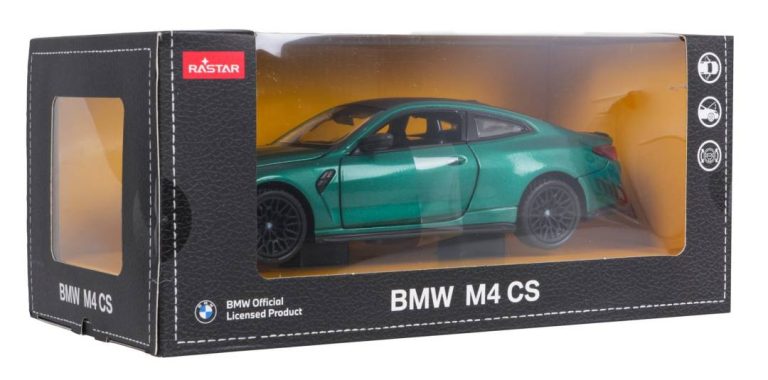 Metalni Autić Bmw M4 Cs 1:24 Zeleni 6