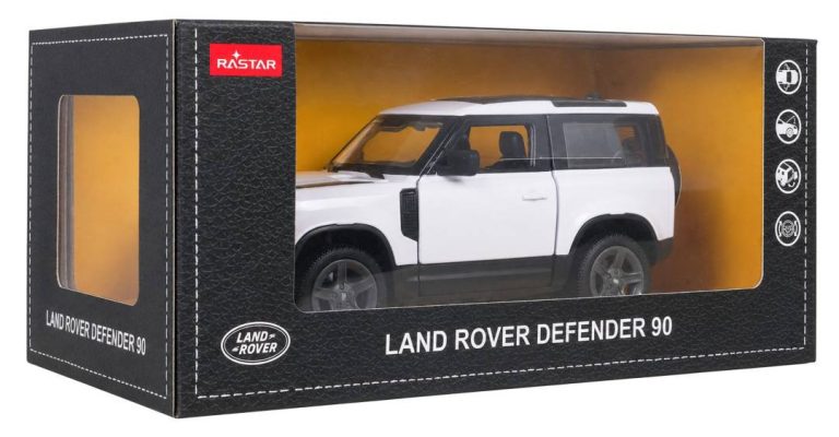 Metalni Autić Land Rover Defender 90 1:24 Bijeli Rastar 6