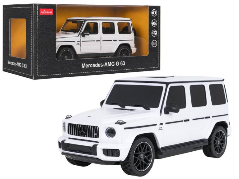 Metalni Autić Mercedes Amg G63 1:24 Bijeli Rastar 1