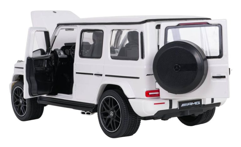 Metalni Autić Mercedes Amg G63 1:24 Bijeli Rastar 4