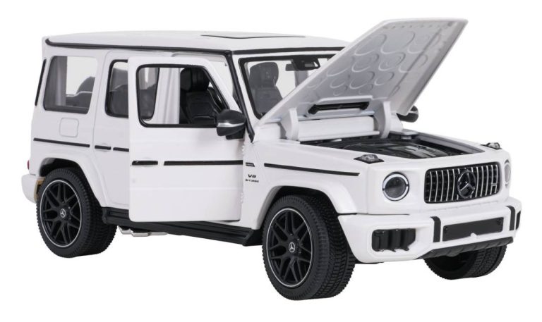 Metalni Autić Mercedes Amg G63 1:24 Bijeli Rastar 6