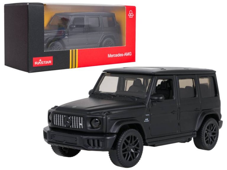 Metalni Autić Mercedes Amg G63 Rastar 1:43 Crni 1