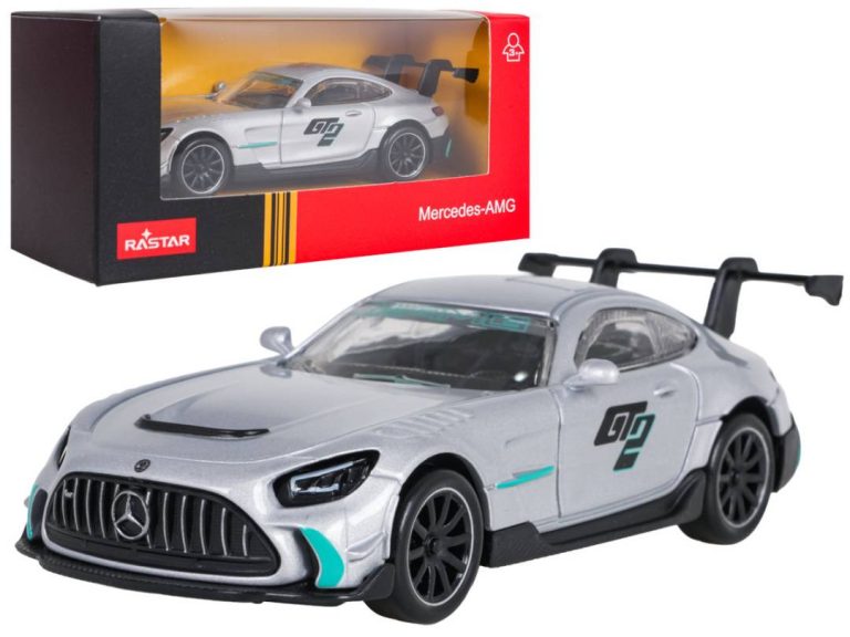 Metalni Autić Mercedes Amg Gt2 1:43 Srebrni Rastar 1