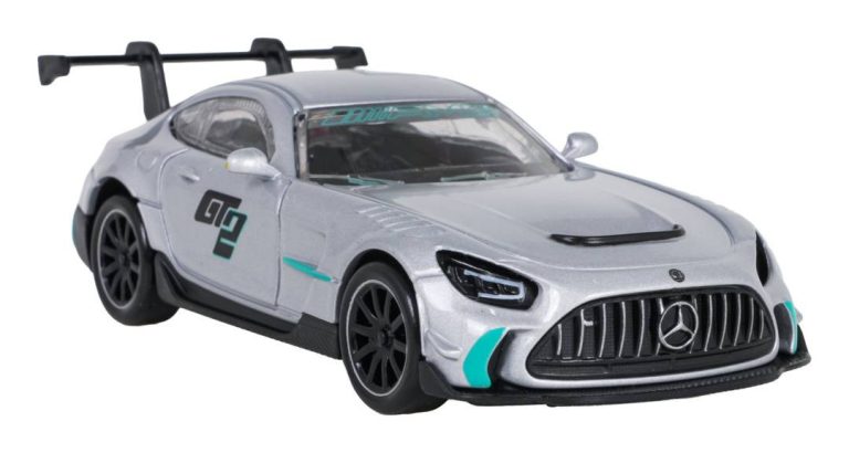 Metalni Autić Mercedes Amg Gt2 1:43 Srebrni Rastar 2
