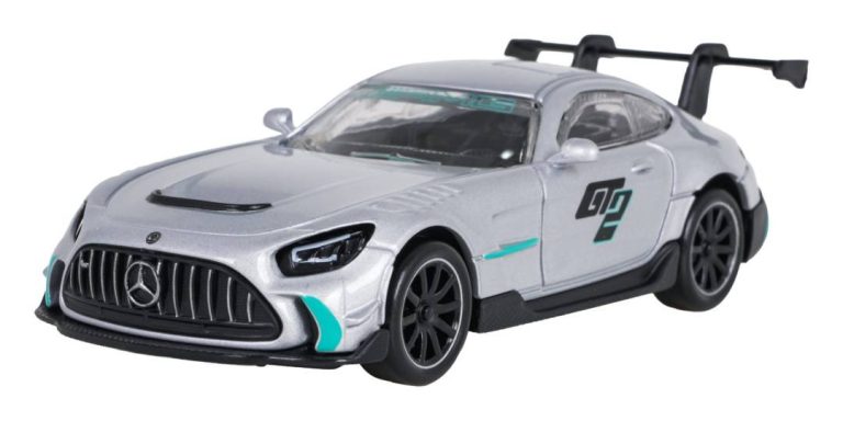 Metalni Autić Mercedes Amg Gt2 1:43 Srebrni Rastar 3