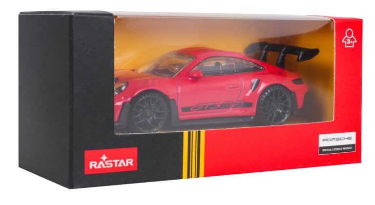 Metalni Autić Porsche 911 Gt3 Rs 1:43 Crveni 6