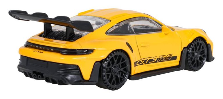 Metalni Autić Porsche 911 Gt3 Rs 1:43 žuti Rastar 4