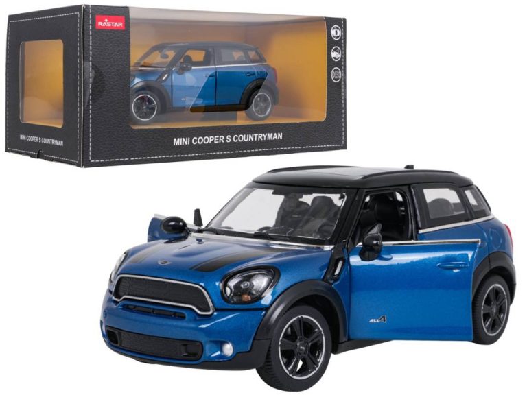 Metalni Autić Rastar Mini Countryman 1:24 Plavi 1