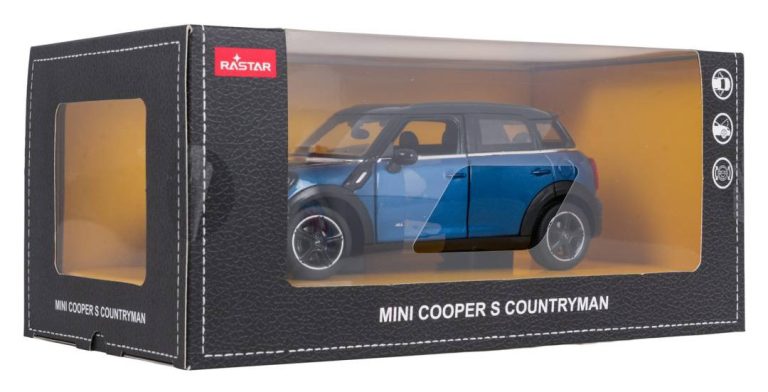 Metalni Autić Rastar Mini Countryman 1:24 Plavi 6