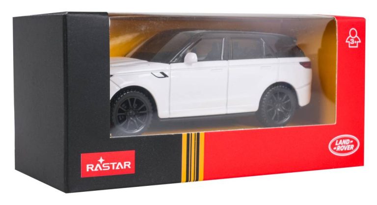 Metalni Autić Range Rover Sport Sv 1:43 Bijeli Rastar 6