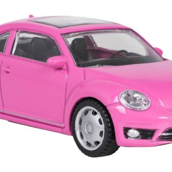 Metalni Autić Volkswagen Beetle 1:43 Roza 2