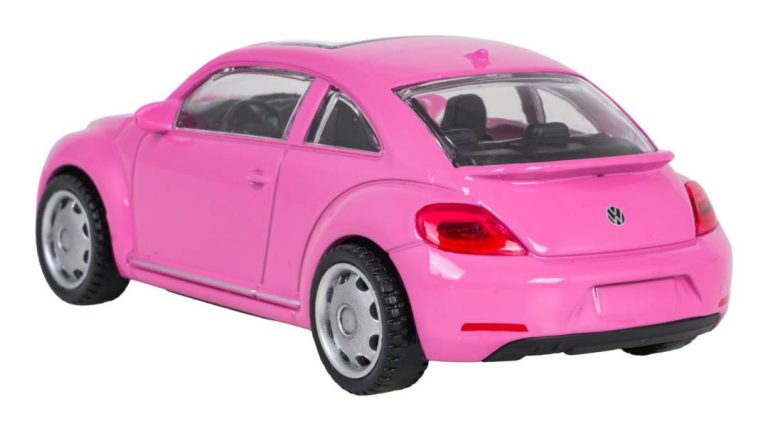 Metalni Autić Volkswagen Beetle 1:43 Roza 4