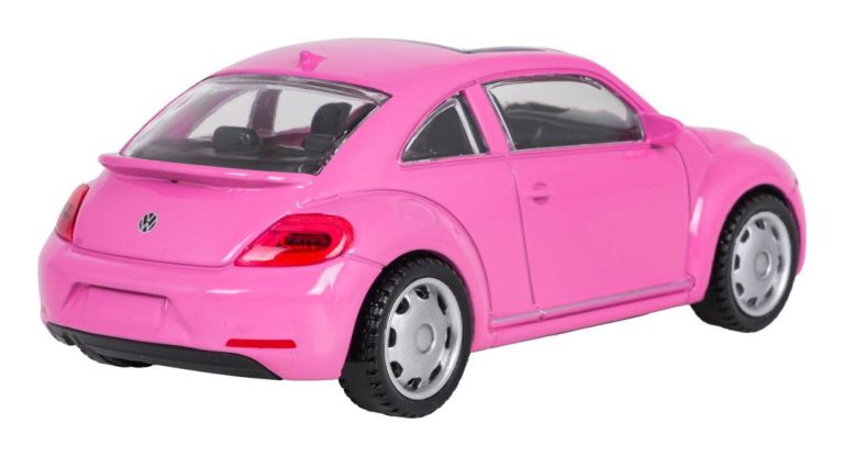 Metalni Autić Volkswagen Beetle 1:43 Roza 5