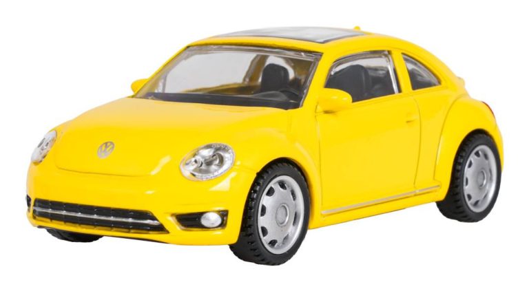 Metalni Autić Volkswagen Beetle 1:43 žuti Rastar 3