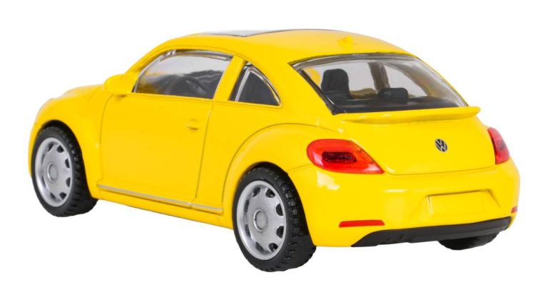 Metalni Autić Volkswagen Beetle 1:43 žuti Rastar 4
