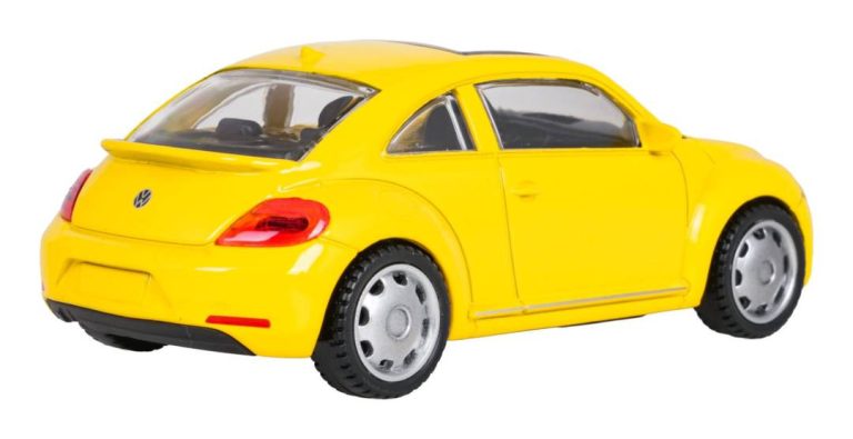 Metalni Autić Volkswagen Beetle 1:43 žuti Rastar 5