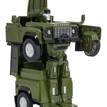 Metalni Auto Robot 2 U 1 Land Rover Defender Rastar Zeleni 1:32 2
