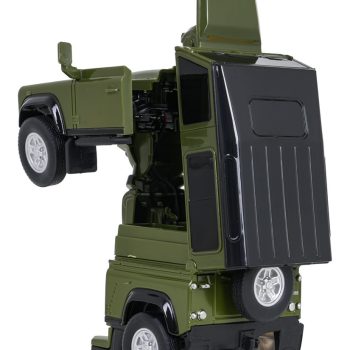 Metalni Auto Robot 2 U 1 Land Rover Defender Rastar Zeleni 1:32 4