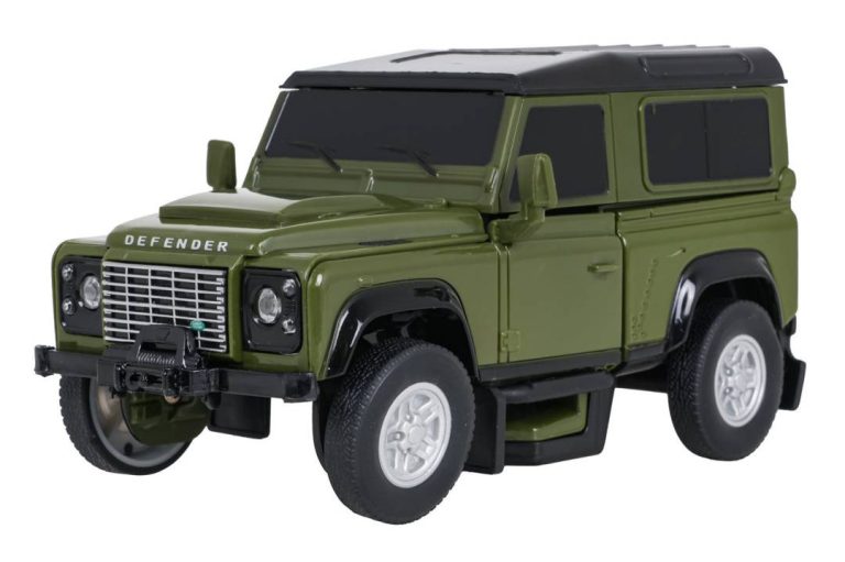 Metalni Auto Robot 2 U 1 Land Rover Defender Rastar Zeleni 1:32 7