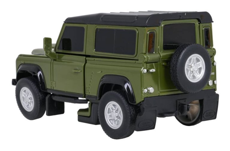 Metalni Auto Robot 2 U 1 Land Rover Defender Rastar Zeleni 1:32 8