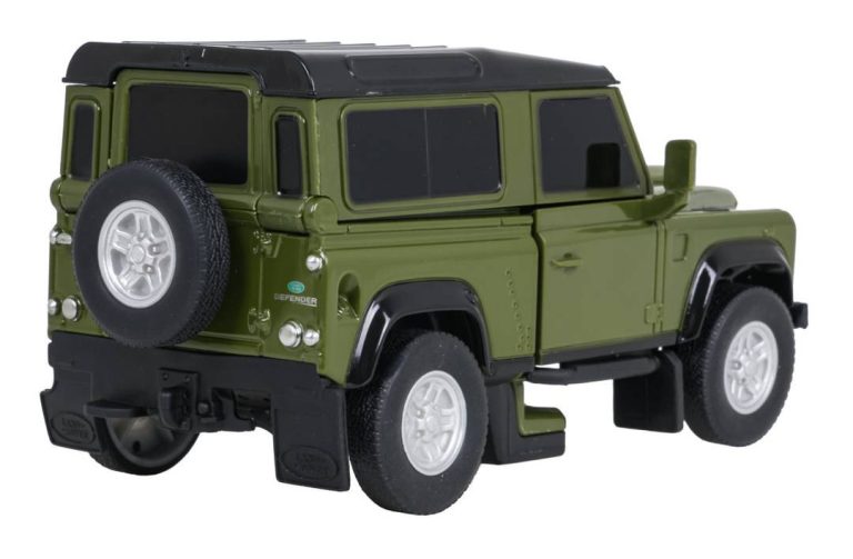 Metalni Auto Robot 2 U 1 Land Rover Defender Rastar Zeleni 1:32 9