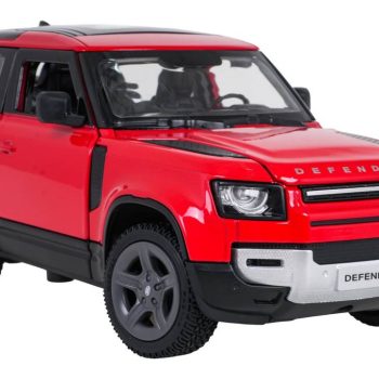 Metalni Automobil Land Rover Defender 90 Rastar 1:24 Crveni 2