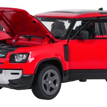 Metalni Automobil Land Rover Defender 90 Rastar 1:24 Crveni 3