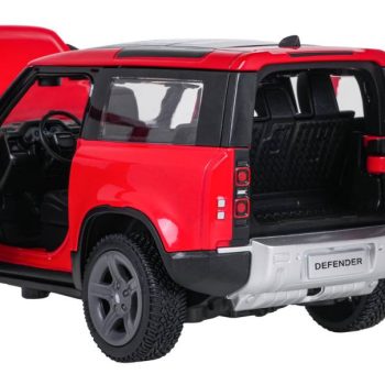 Metalni Automobil Land Rover Defender 90 Rastar 1:24 Crveni 4