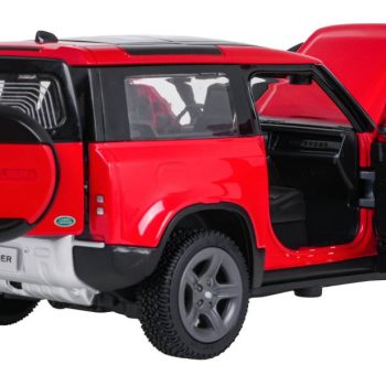 Metalni Automobil Land Rover Defender 90 Rastar 1:24 Crveni 5