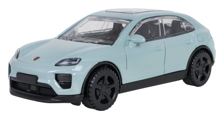 Metalni Automobil Porsche Macan 1:43 Plavi Rastar 2