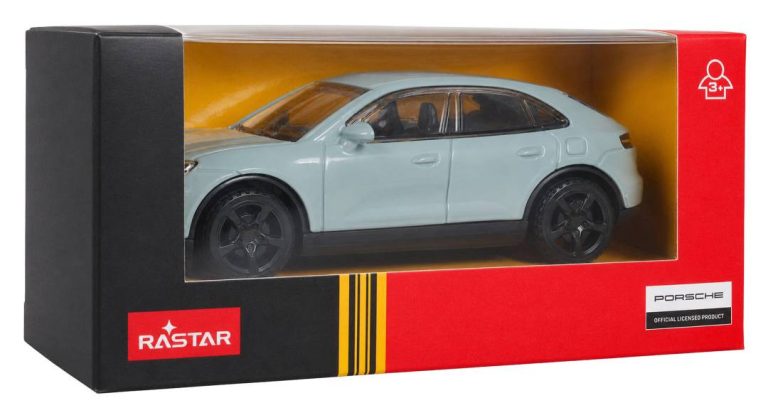 Metalni Automobil Porsche Macan 1:43 Plavi Rastar 6