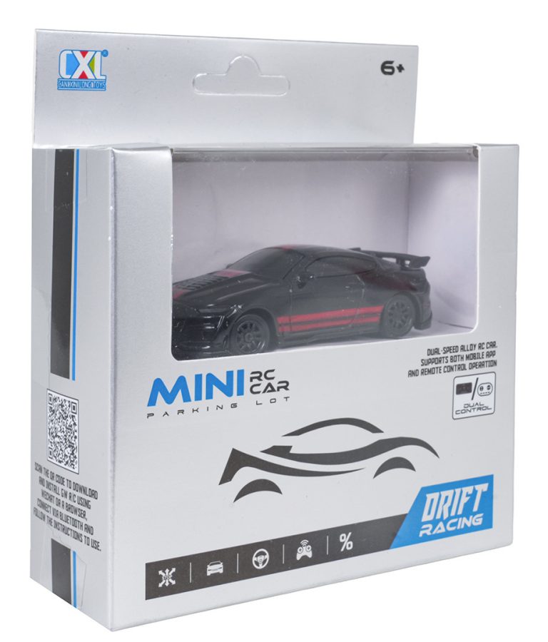 Mini Rc Drift Autić Spider Crni 1:64 9