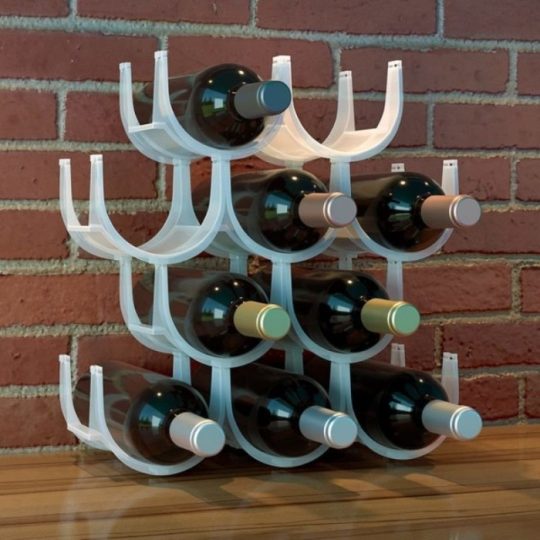 Modularni Stalak Za Vino, Bijeli 1