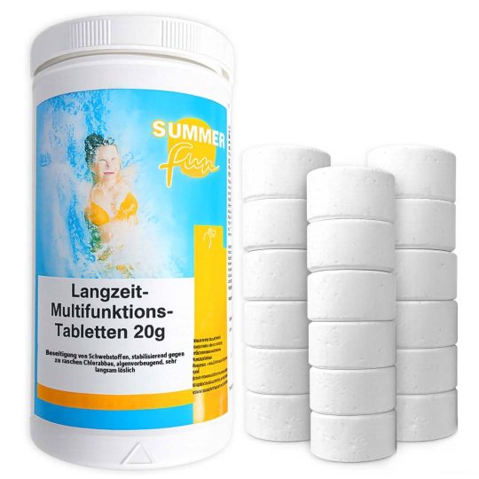 Multifunkcionalne Klorne Tablete Za Bazen 20 G, 1 Kg 1