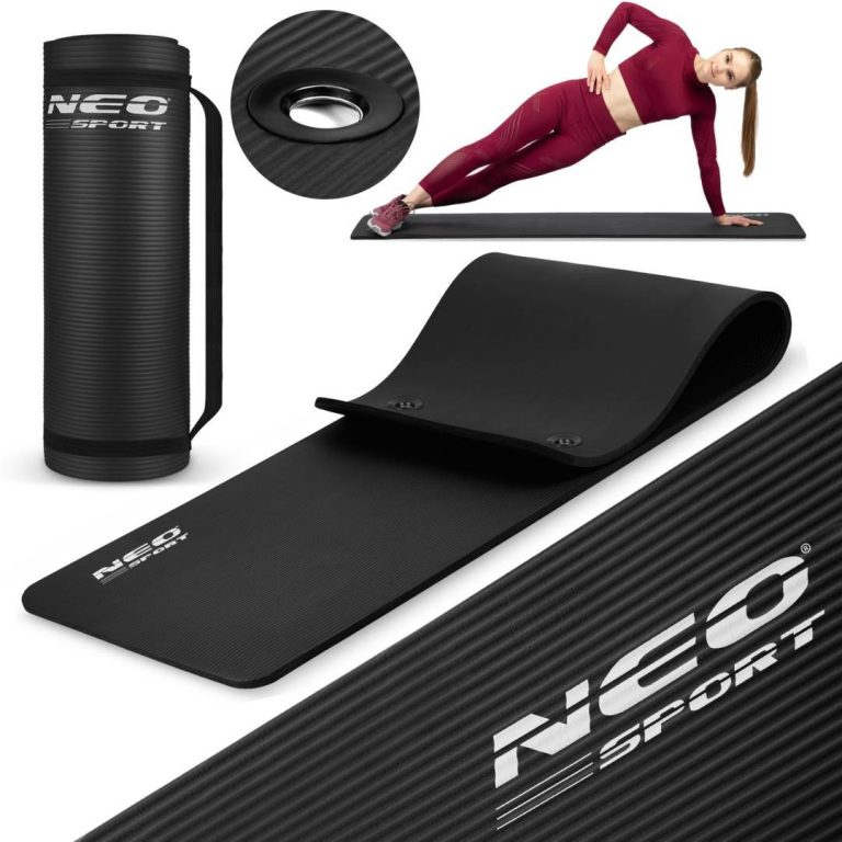 Neo Sport Crna Podloga Za Vježbanje S Otvorima 183 X 60 Cm 1