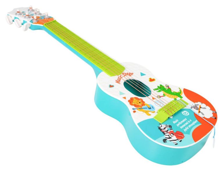 Plava Dječja Gitara Sa životinjama 2
