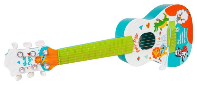 Plava Dječja Gitara Sa životinjama 4