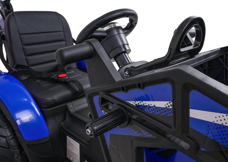 Plavi Traktor Na Akumulator S Prikolicom 720 T 20