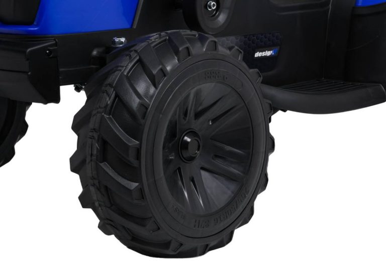 Plavi Traktor Na Akumulator S Prikolicom 720 T 22