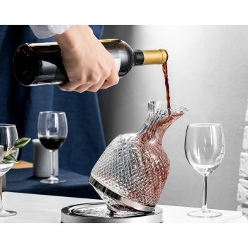 Plešuća Kristalna Karafa Za Vina 7