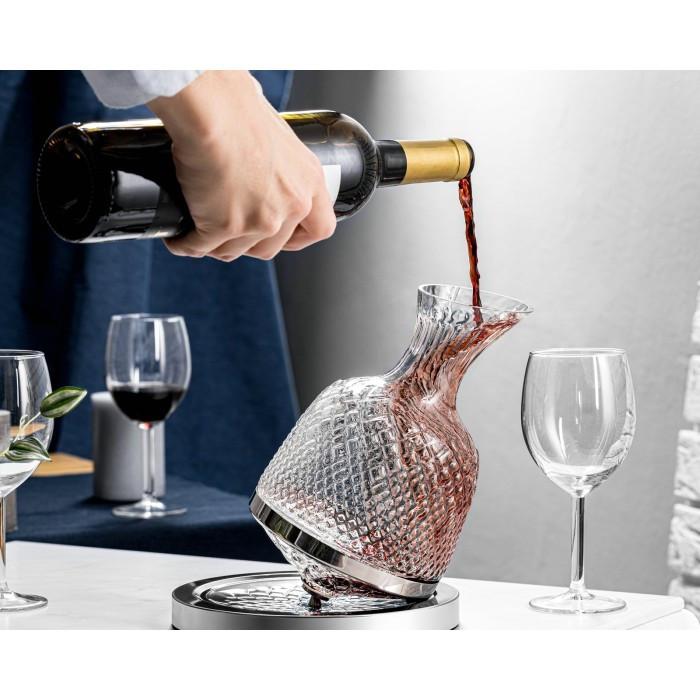 Plešuća Kristalna Karafa Za Vina 7