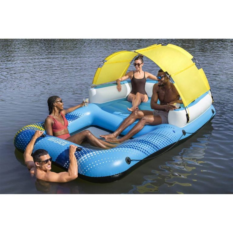 Plutajući Otok Za 4 Osobe S Nadstrešnicom Bestway Summer Oasis 43645 3