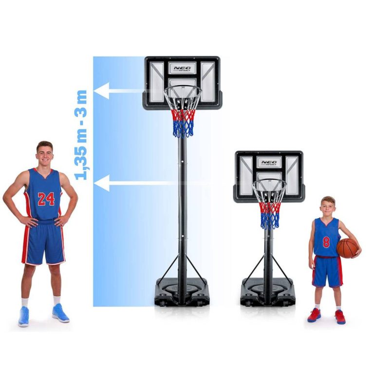 Podesivi Koš Za Košarku Neo Sport 135–305 Cm 13