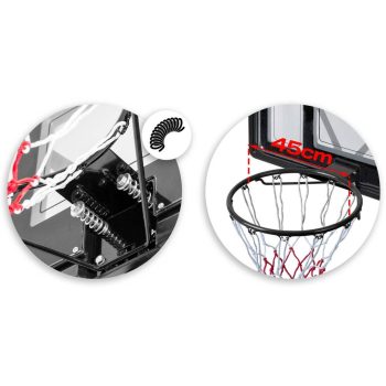 Podesivi Koš Za Košarku Neo Sport 135–305 Cm 19