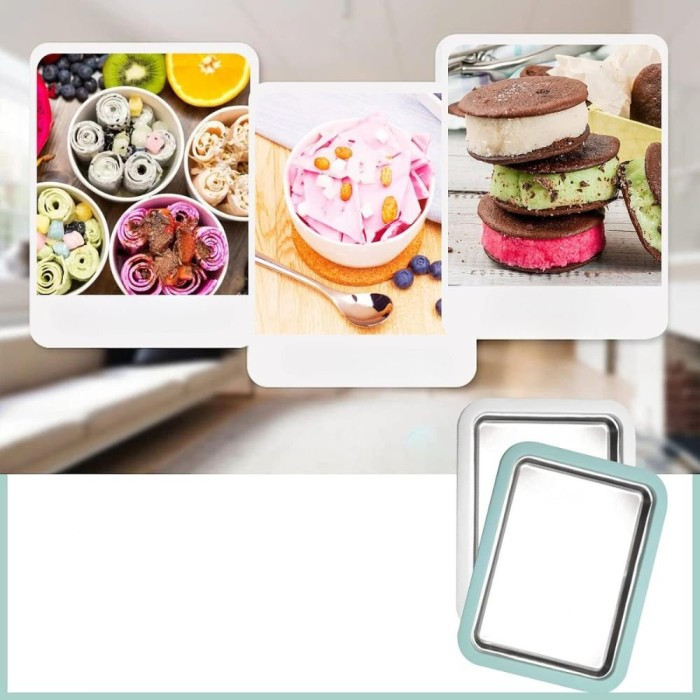 Posuda Za Sladoled Ice Cream Pan, Plava 6